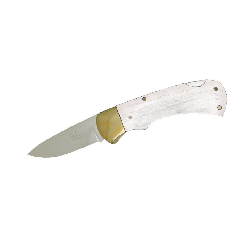 Camel Vintage Messer mit Griff aus Elfenbeinimitat