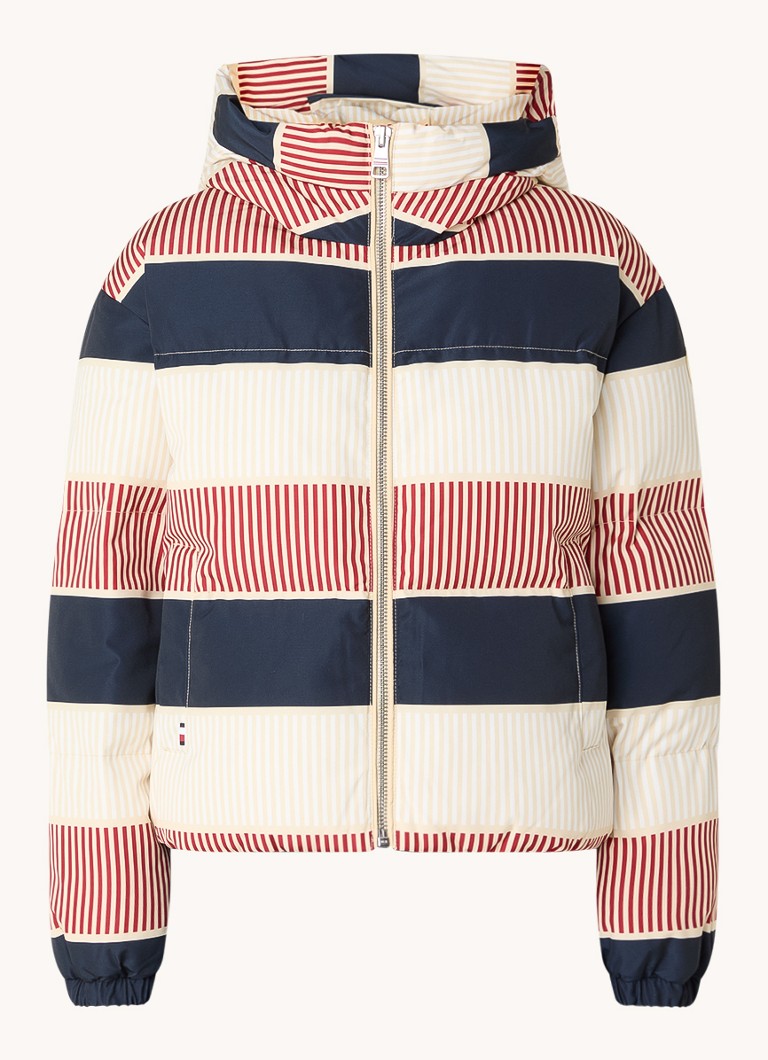 Giacca imbottita in piuma d'oca Tommy Hilfiger New York con cappuccio