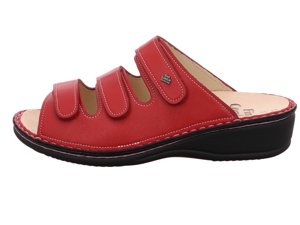 FINN COMFORT Komfort Sandalen rot FINN COMFORT 02501-604420