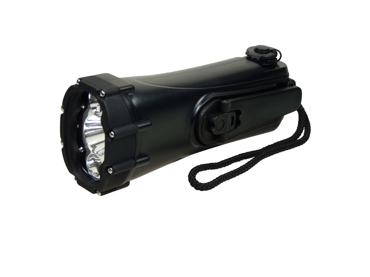 Powerplus Shark LED DYNAMO TASCHENLAMPE/LADEGERÄT wasserdicht wiederaufladbar