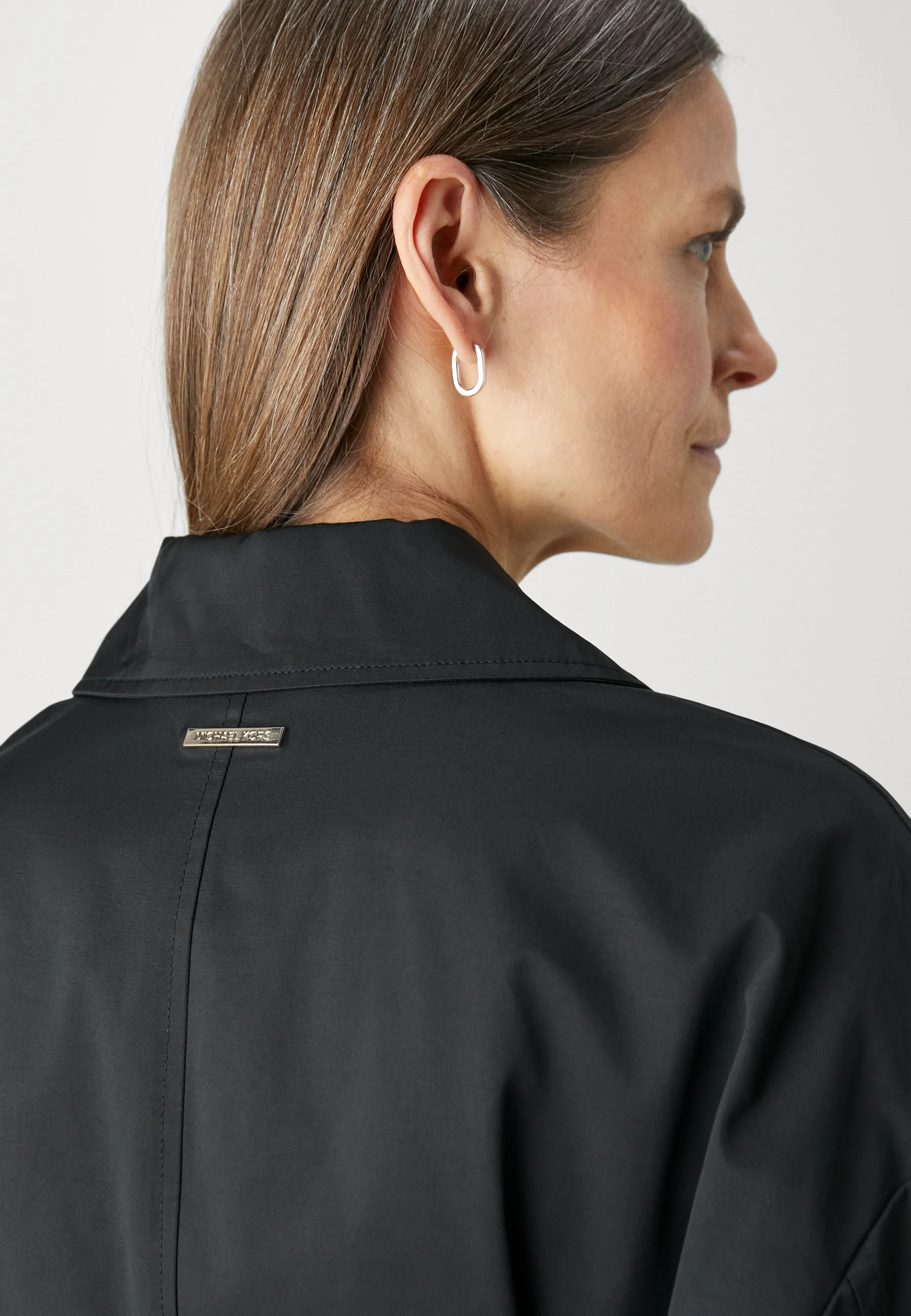 MICHAEL Michael Kors SINGLE BREASTED LOGO - Gabardina