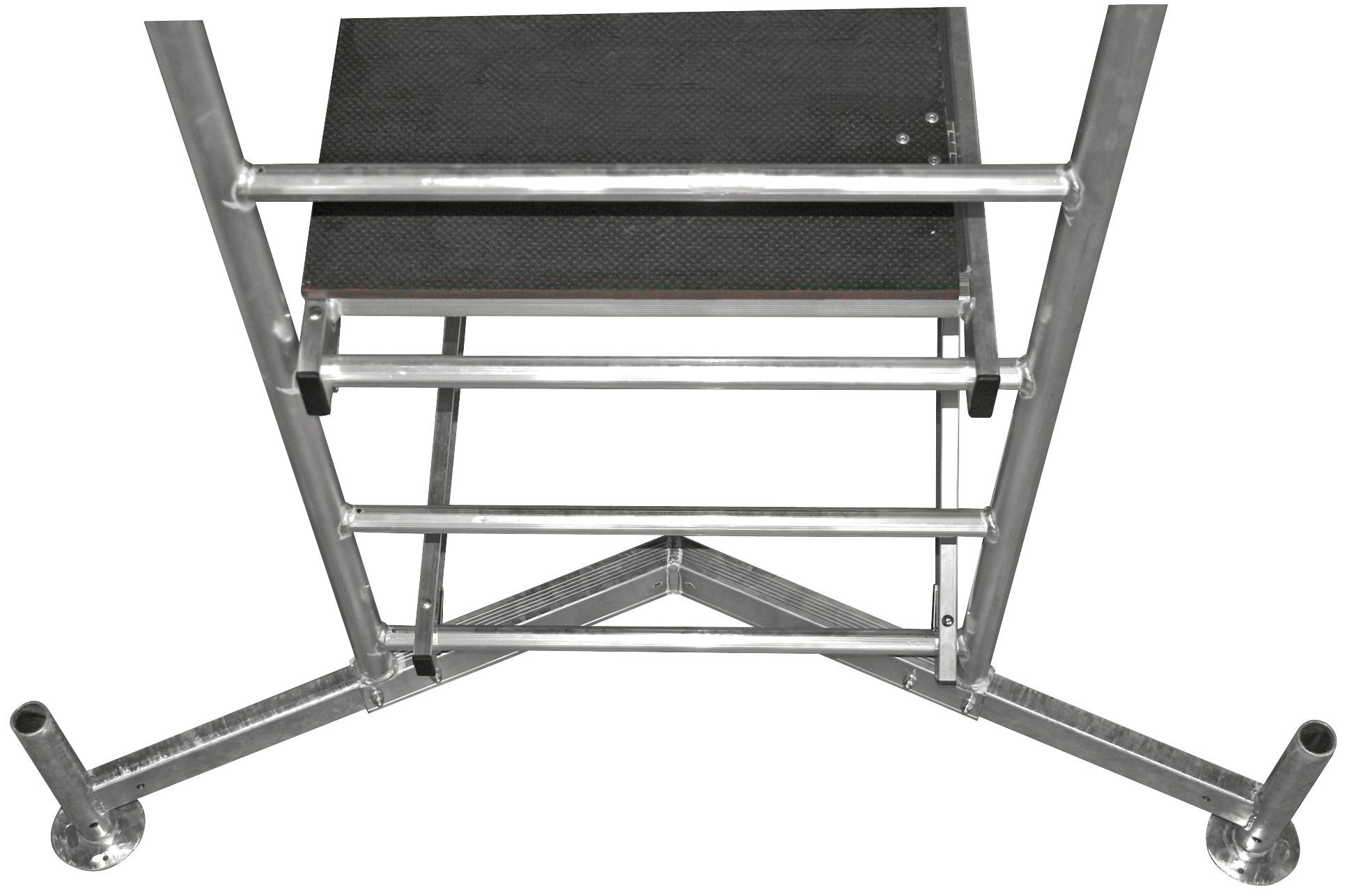 KRAUSE Arbeitsgerüst ClimTec System, Alu-Grundgerüst, aufstockbar, Arbeitshöhe: 3 Meter