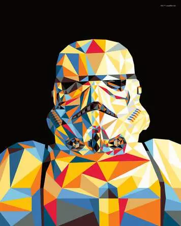 CreArt Star Wars - Stormtrooper - Malen nach Zahlen für Erwachsene