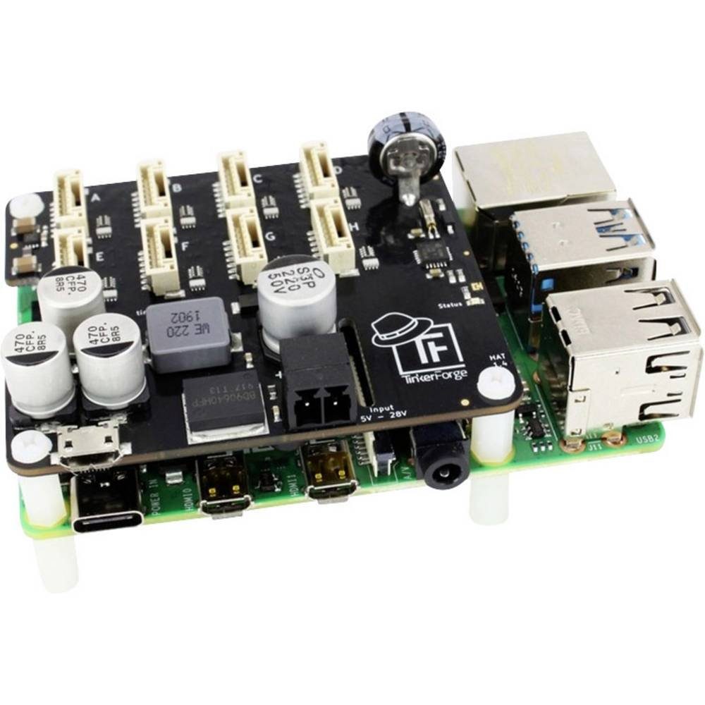 TinkerForge Befestigungskit für Raspberry Pi Barebone-PC