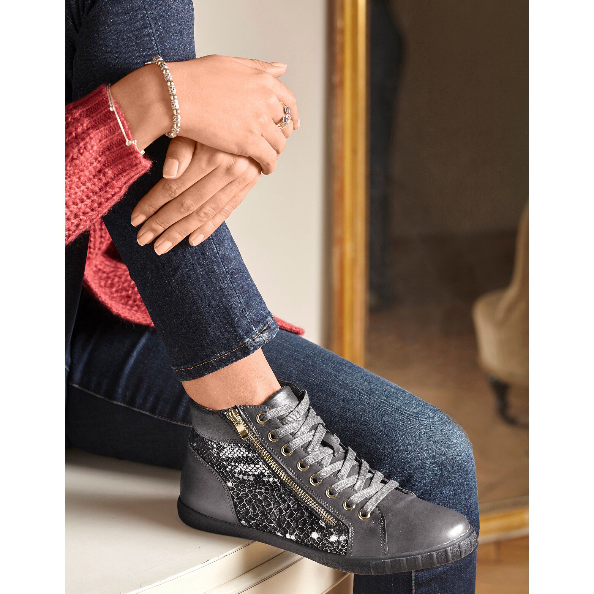 Baskets effet python