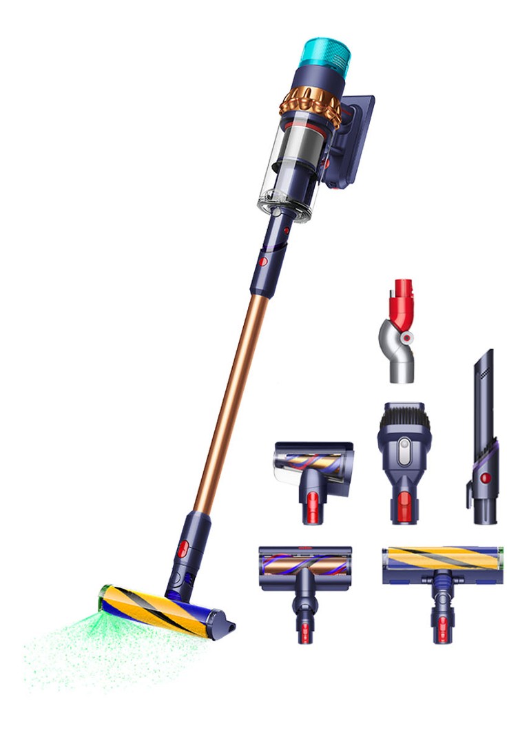 Dyson Gen5 Detect nūjveida putekļsūcējs 127,6 cm - zils/vara
