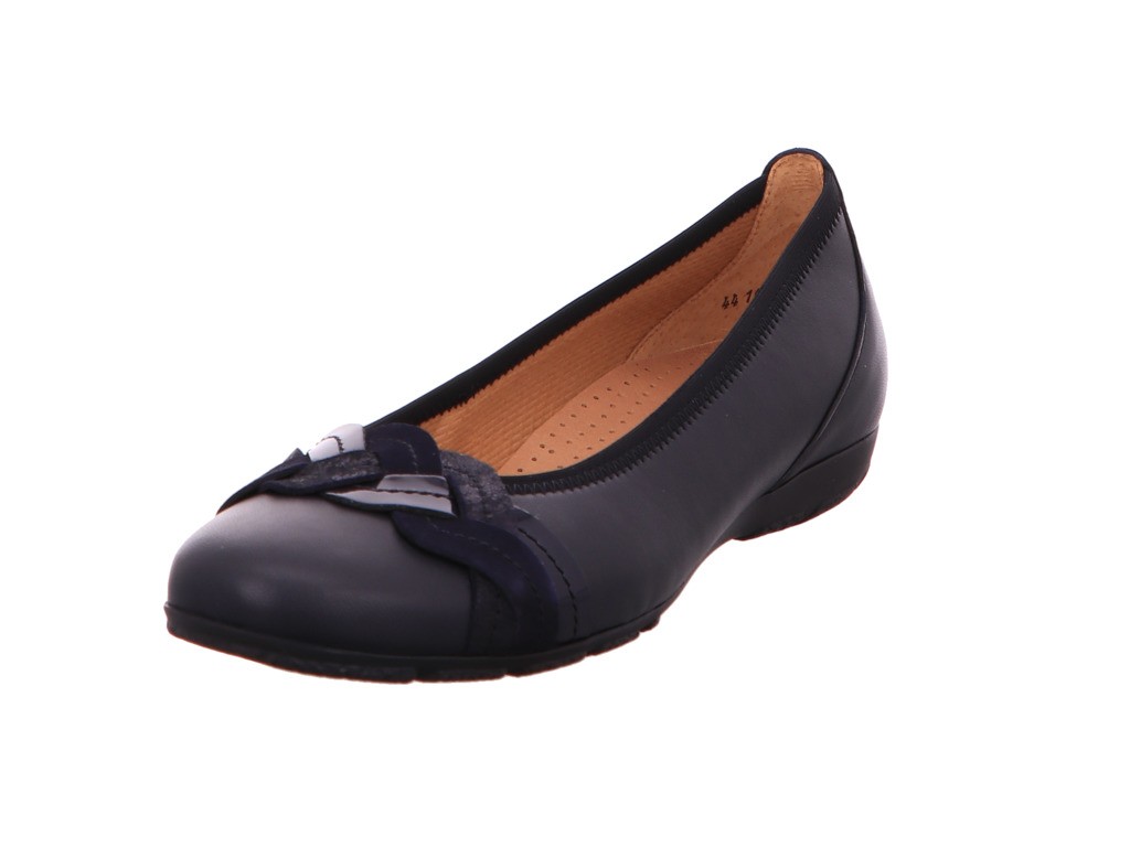 GABOR Ballerinas blau Gabor Fashion sportliche Ballerinas 44.1