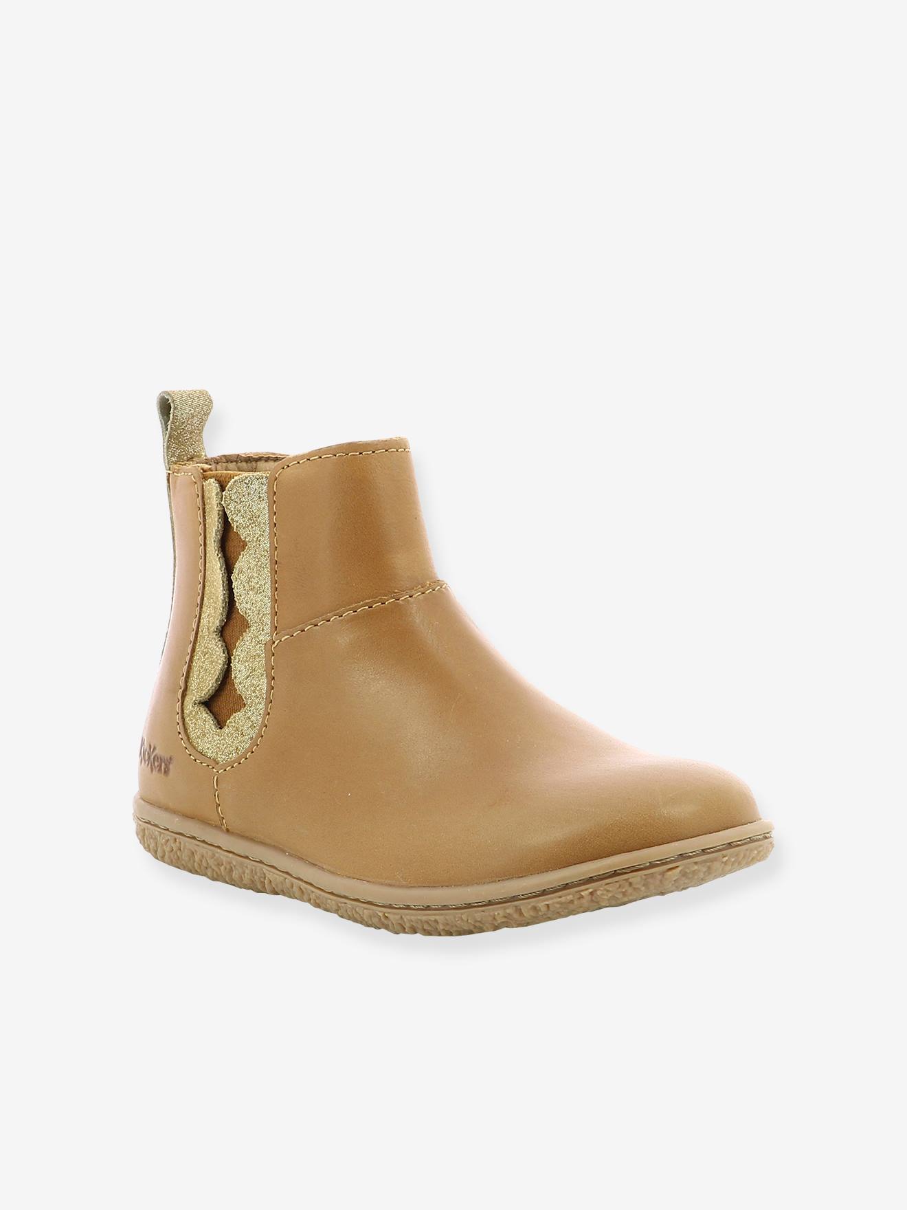 Kickers Mädchen Boots VETUDI KICKERS - braun