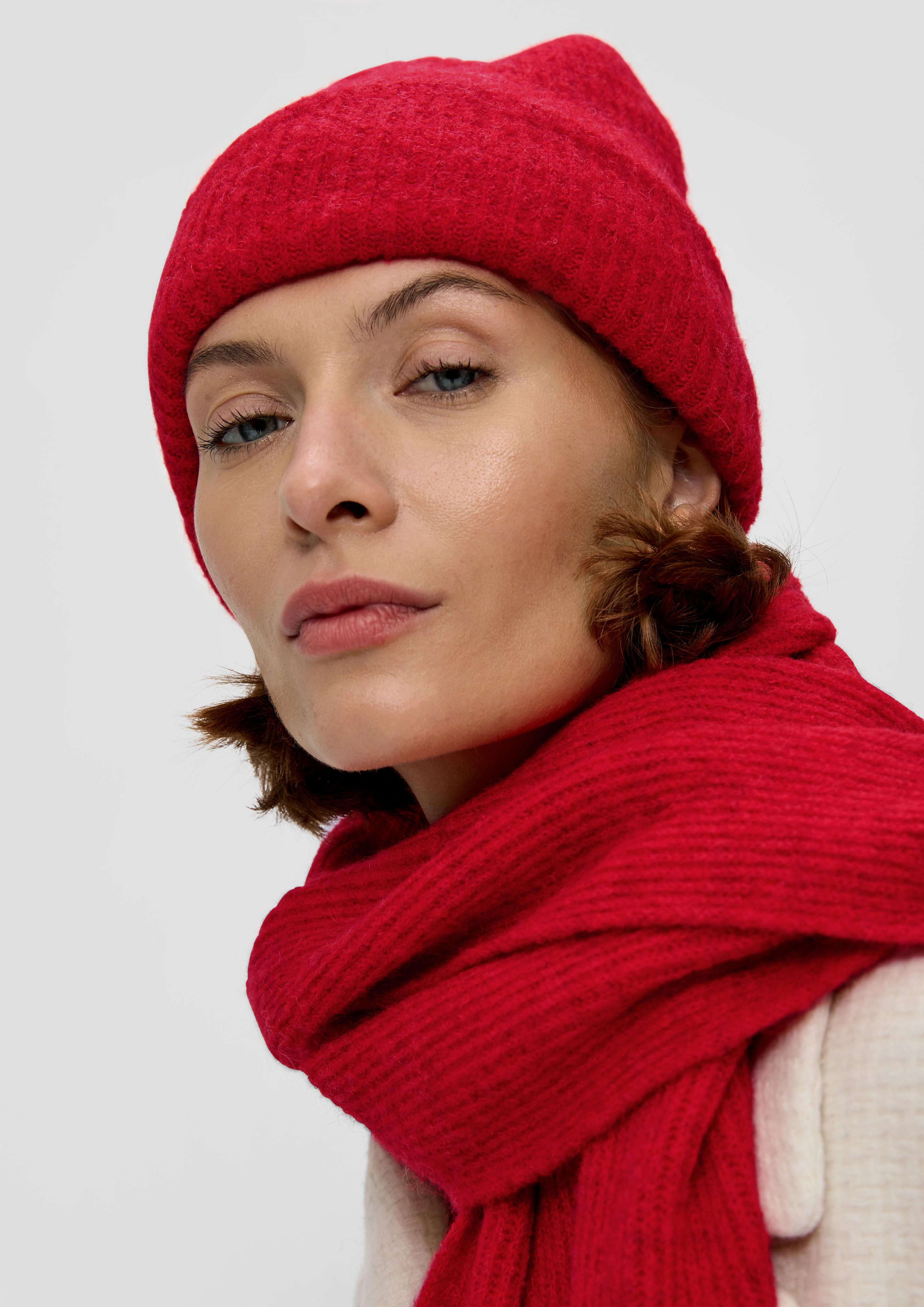 Strickmütze aus Wollmix  2133714-3125
