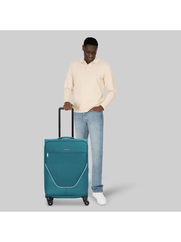 Stratic taska 4-Rollen Trolley M 65 cm mit Dehnfalte in ocean blue günstig kaufen onesize