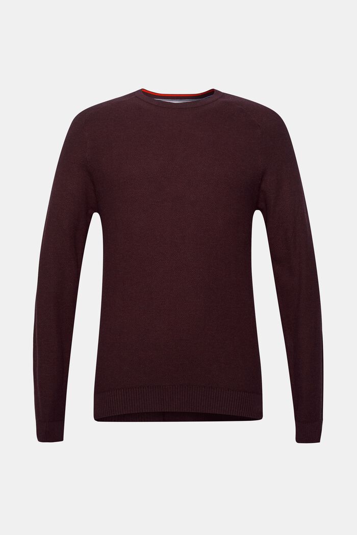 Piqué-Pullover, 100% Baumwolle