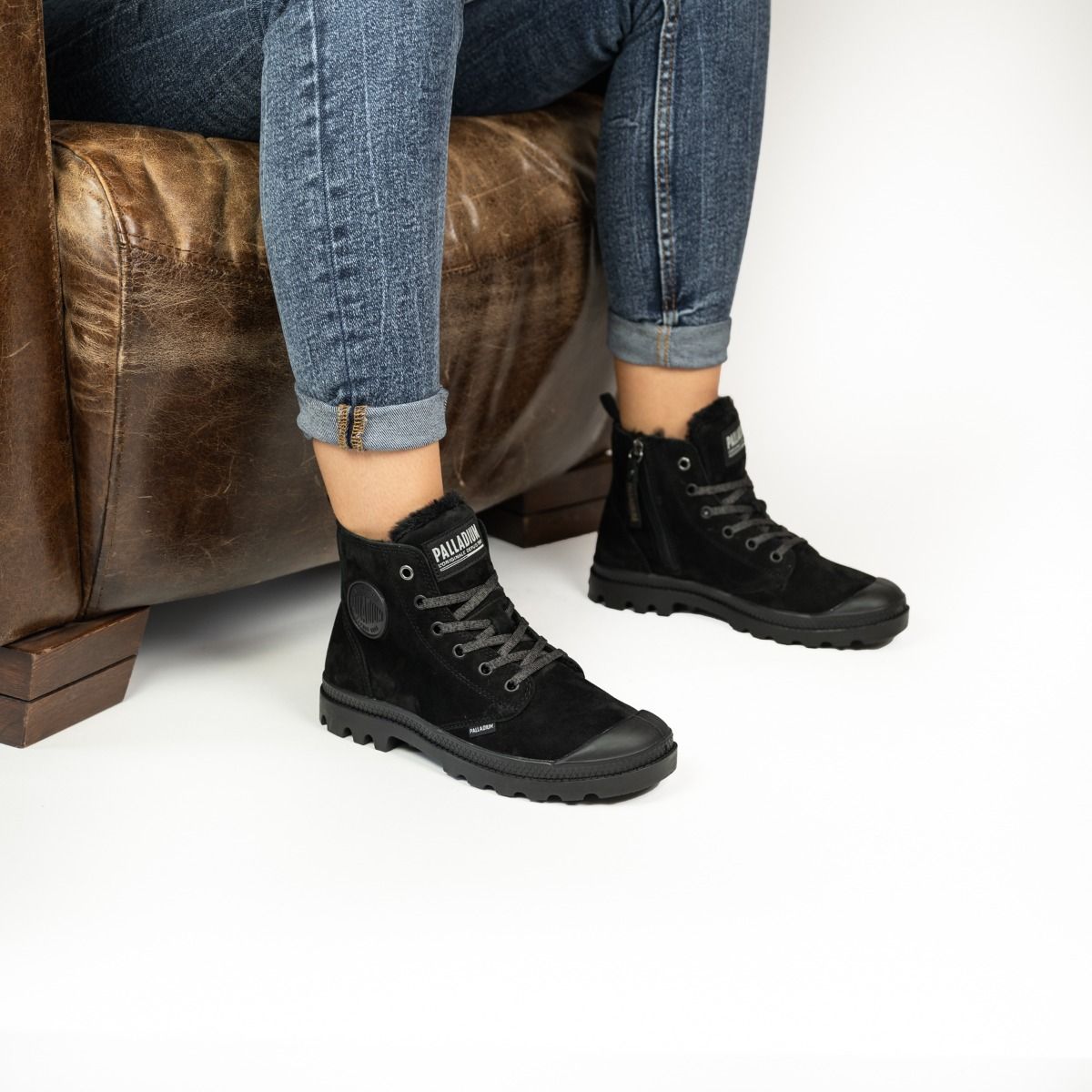 Palladium  PAMPA HI ZIP WL - noir