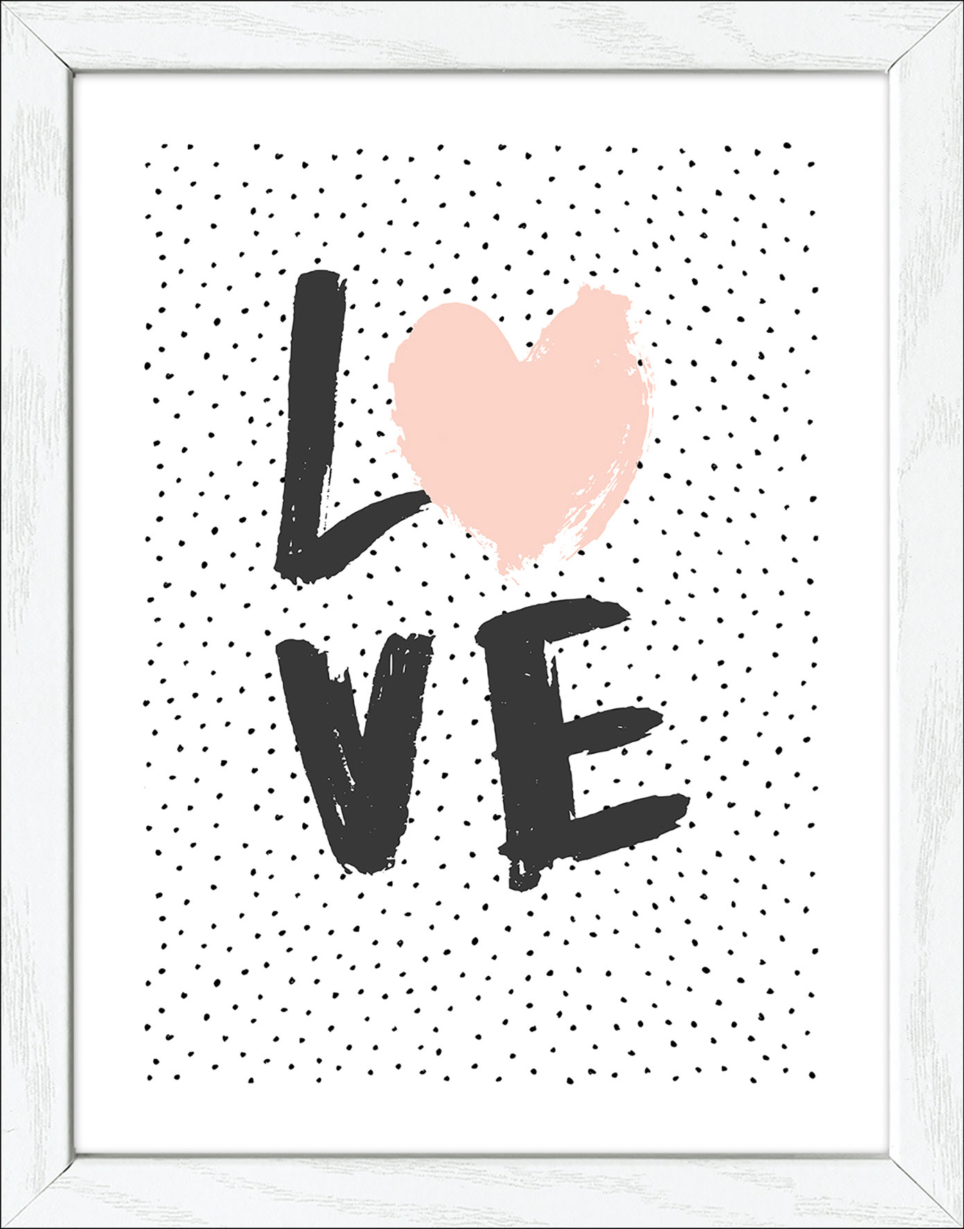 Pro ArtKunstdruck gerahmt 19x24cm