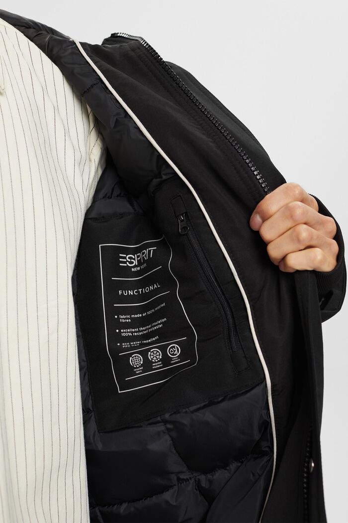 Wattierte Shell-Jacke