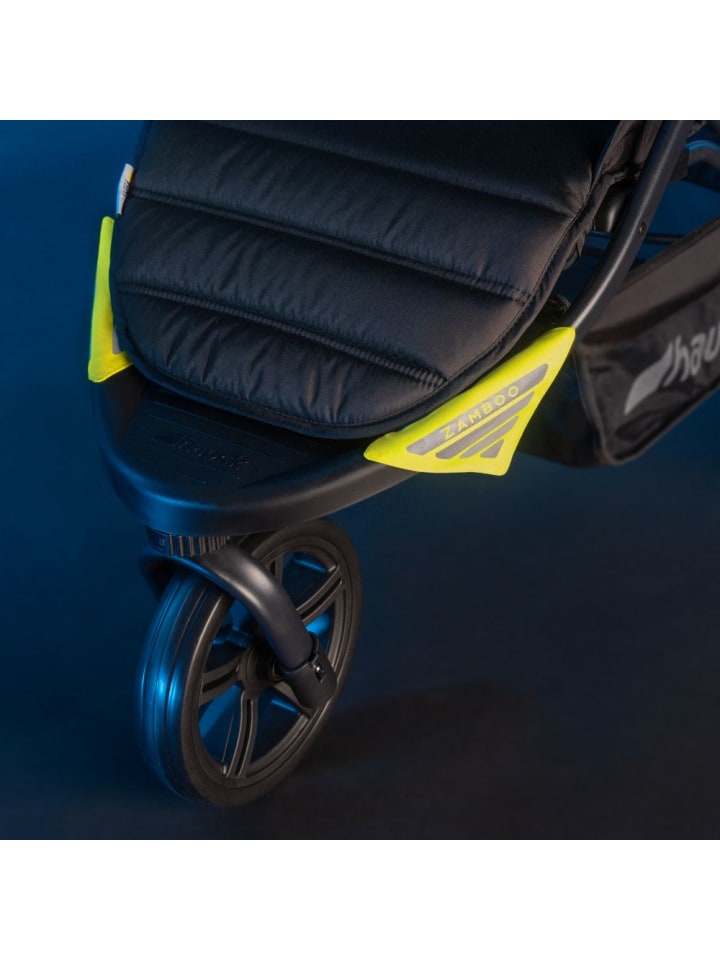 Zamboo Universal Reflektoren für Kinderwagen und Buggys 4er in gelb günstig kaufen onesize