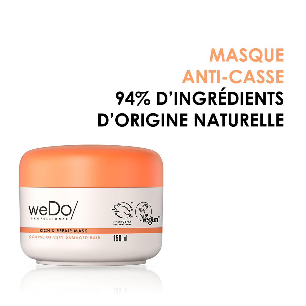 wedo WEDO/ Professional Masque Riche & Réparateur 150ml Masque