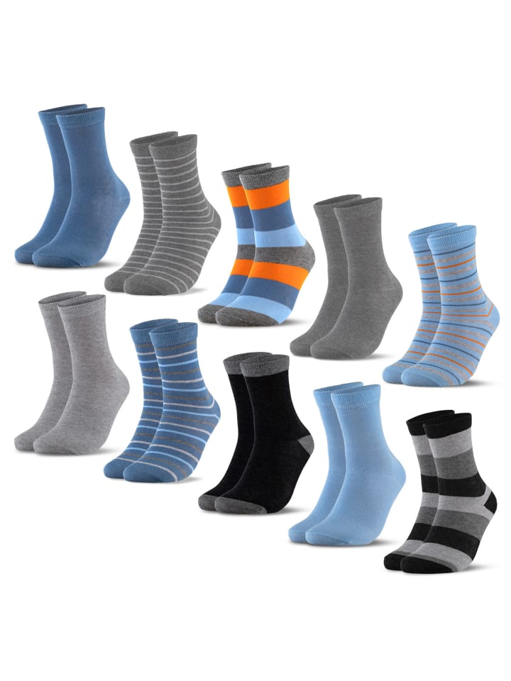 Occulto 10er Pack Bunte Socken Estilo in JeansStreifen günstig kaufen