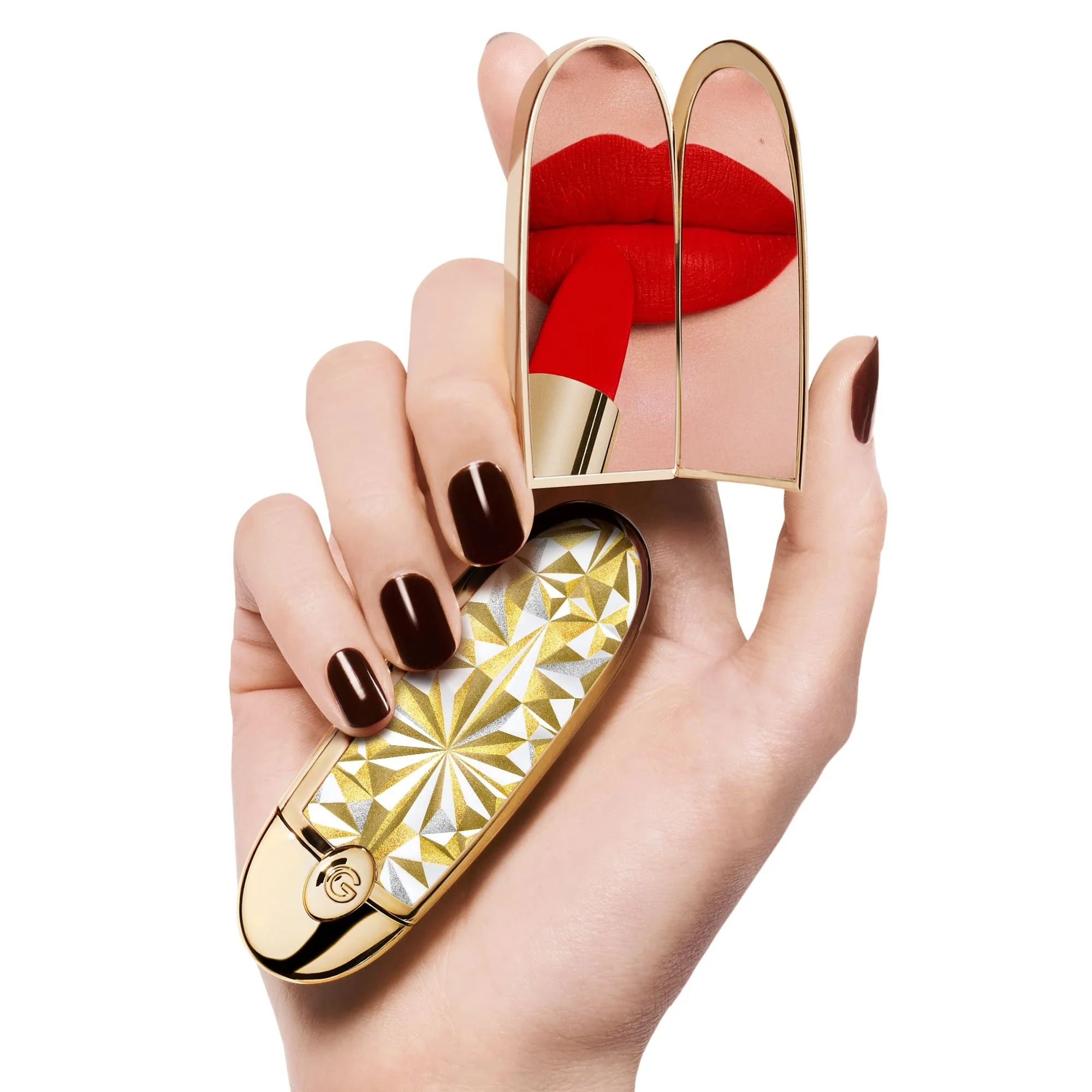Labial Navidad 2025 - Rouge G Stellar Estuche joya con doble espejo - Otros accesorios, Labial