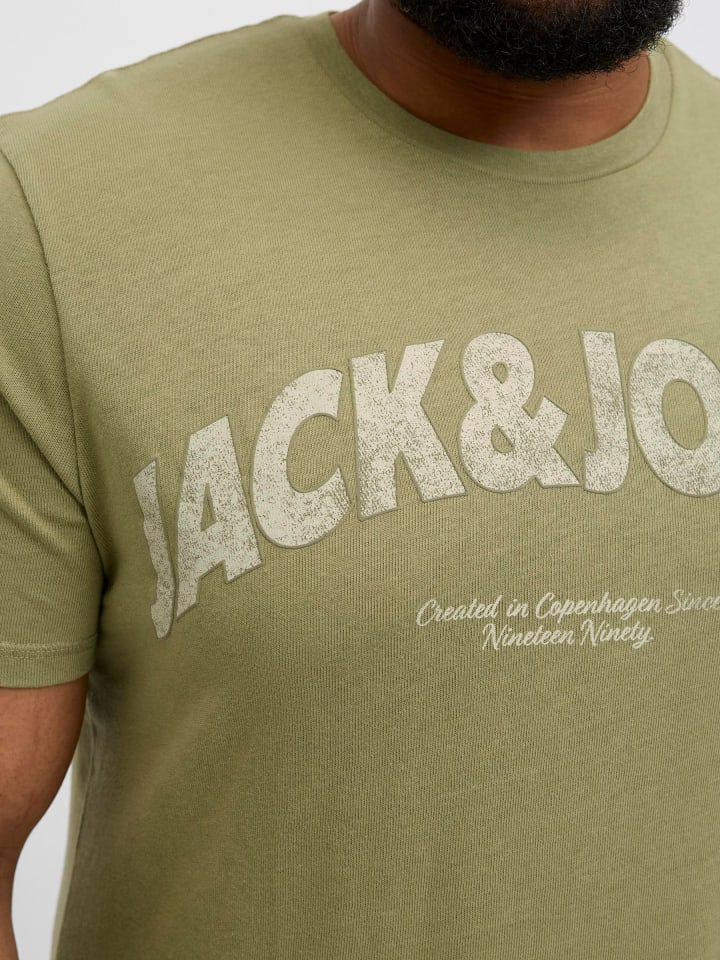 JACK & JONES PLUS T-shirt in Cedar günstig kaufen