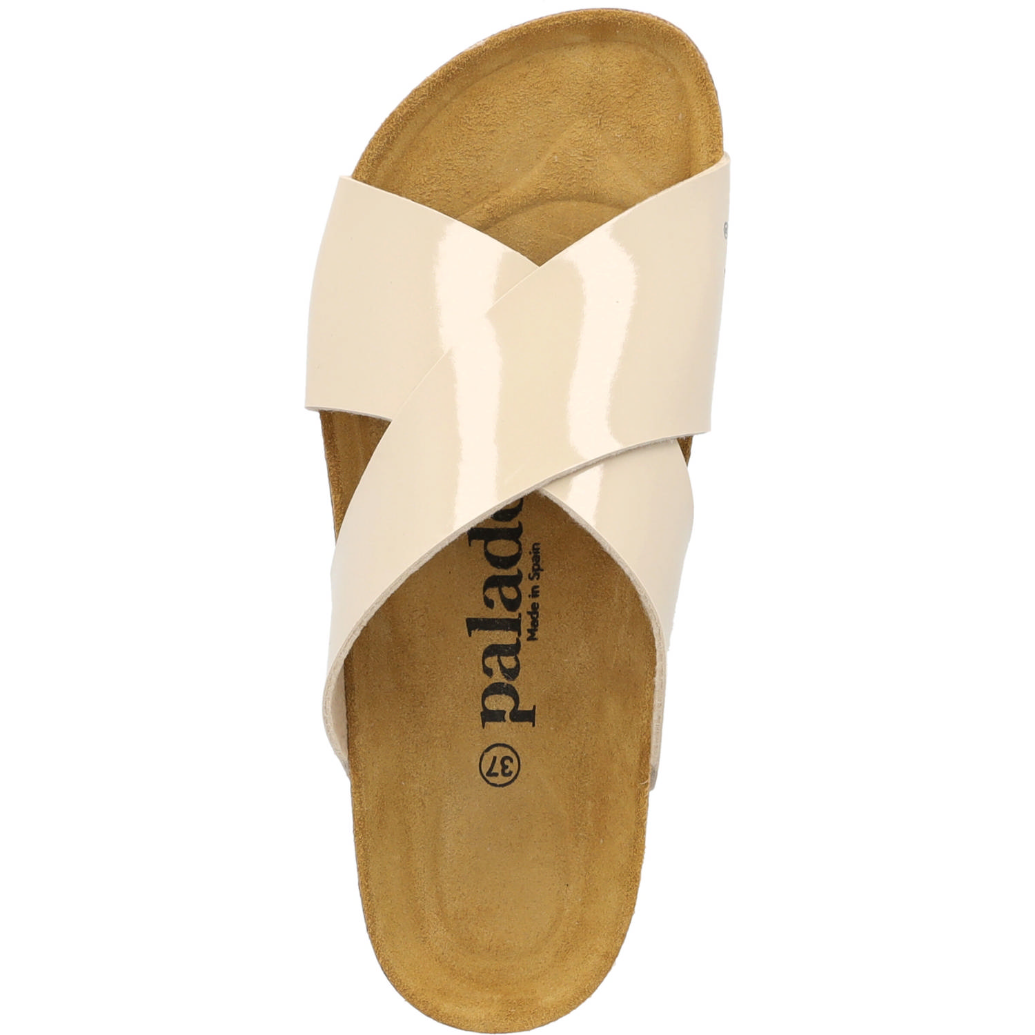 Palado Rianel, Pantoletten, Damen, Beige Lack