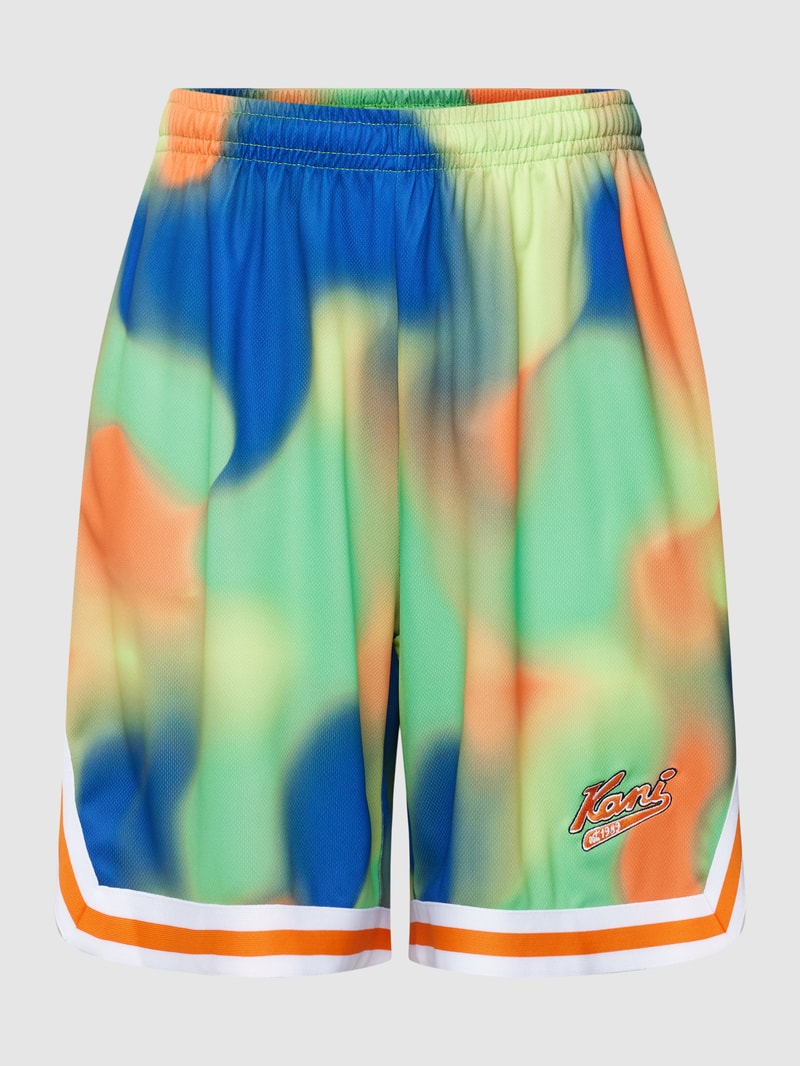 Shorts mit Allover-Muster - P&C x Karl Kani in orange