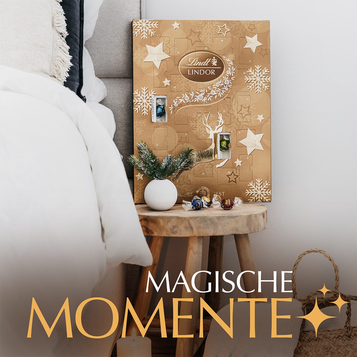 LINDOR Adventskalender, 290g