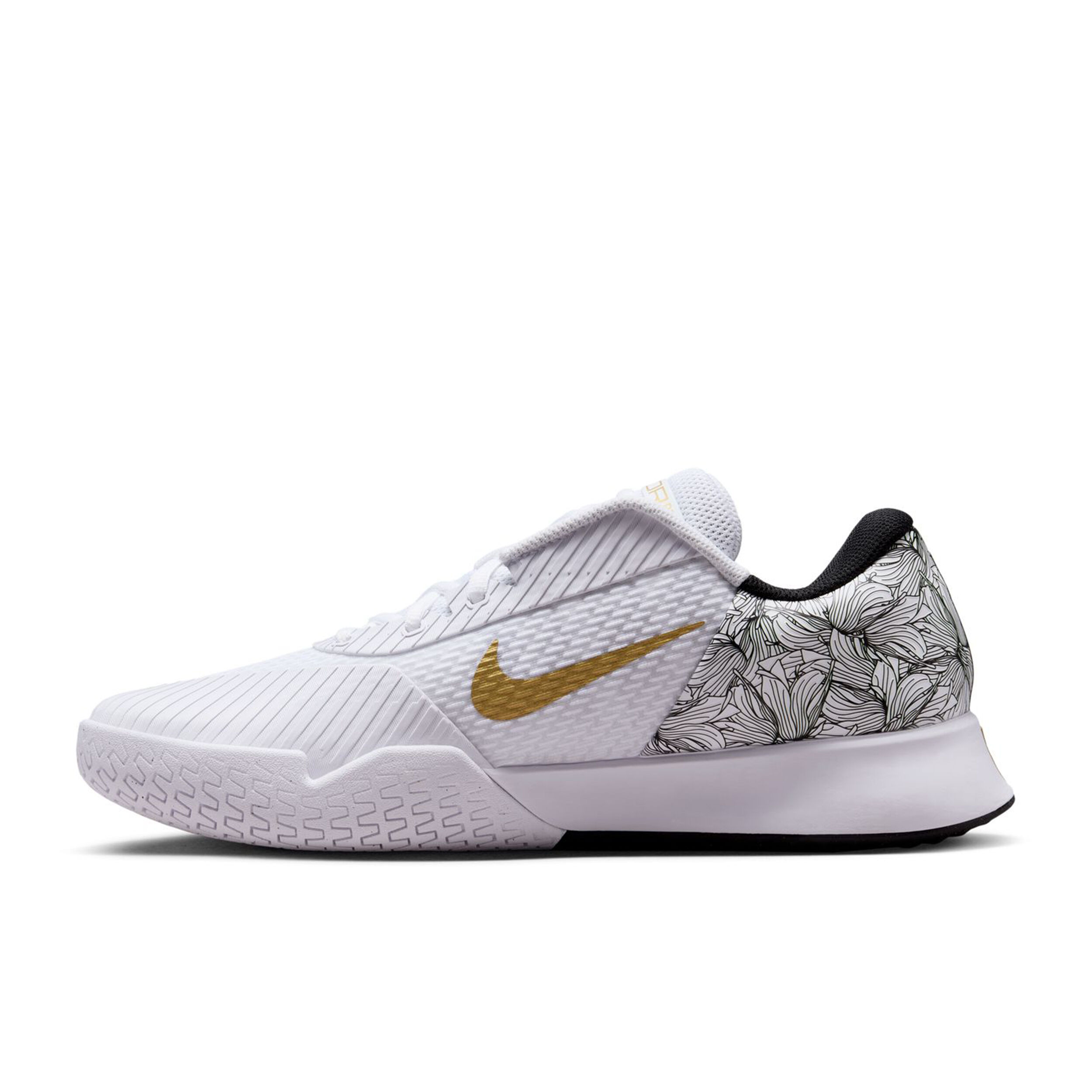 Air Zoom Vapor Pro 2 Magnolia Allcourtschuh Herren - Weiß, Schwarz