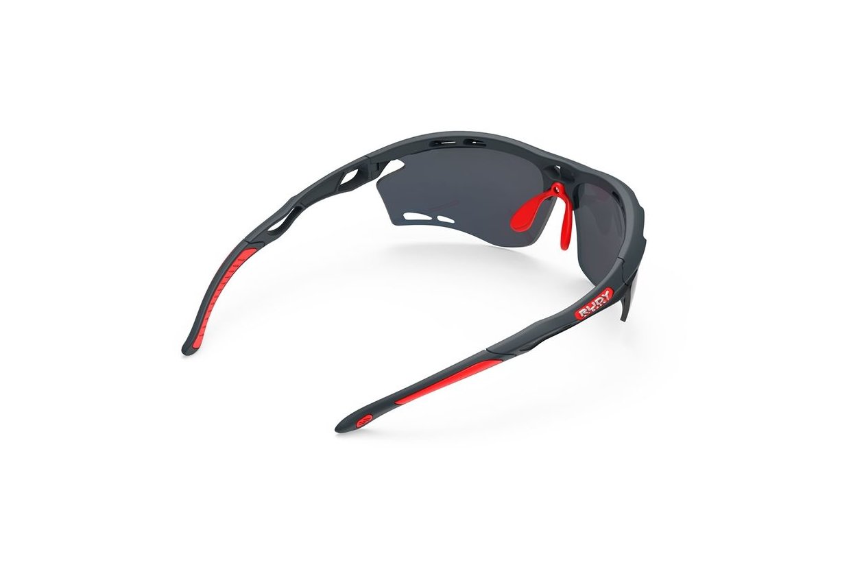 Rudy Project Propulse Charcoal Matte / Multilaser Red