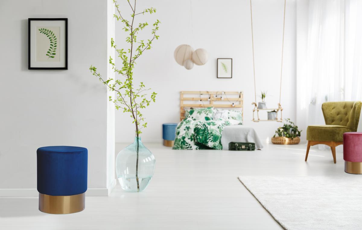 Kayoom Hocker Nano 110 Dunkelblau