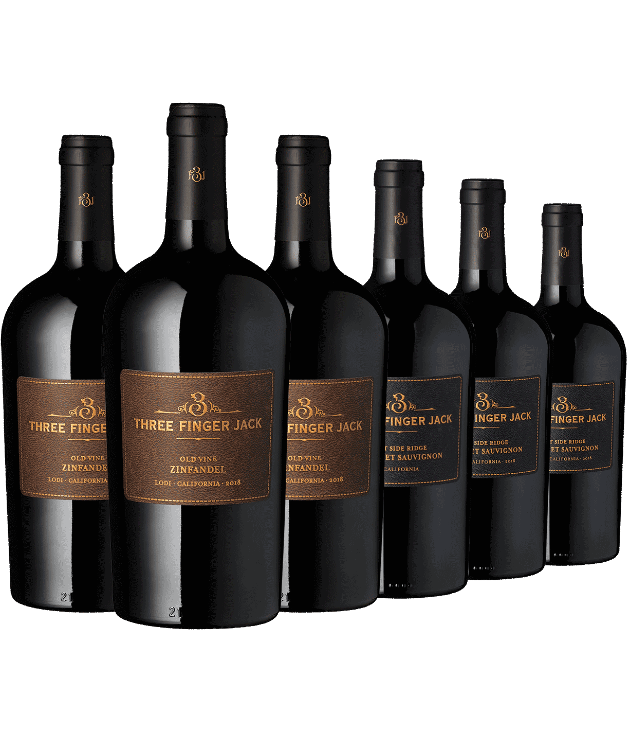 3 Finger Jack Cellars 6er Paket Three Finger Jack