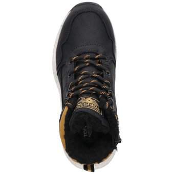 Top Gun Schnür Boots in schwarz