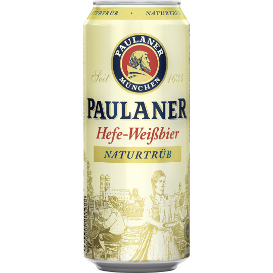 Paulaner Hefeweißbier naturtrüb 0,5l