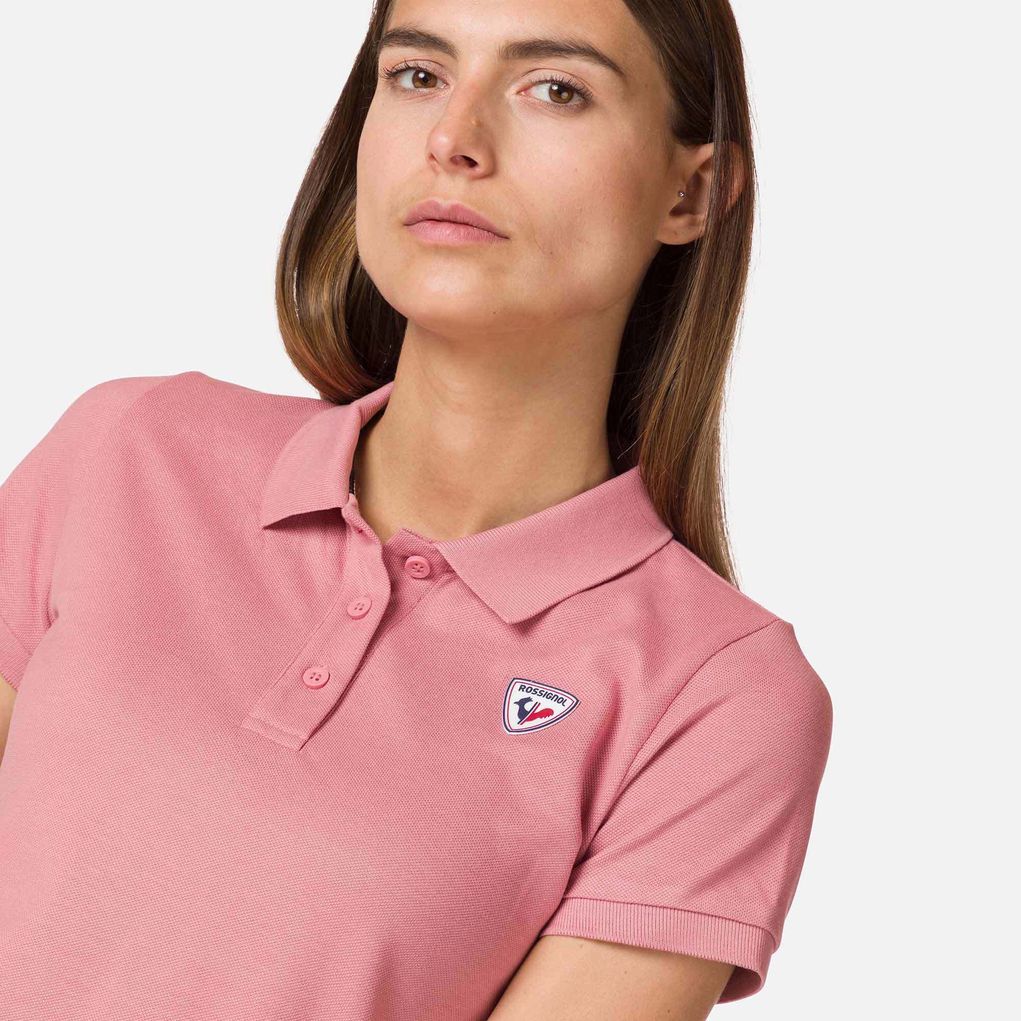 Polo Logo Femme