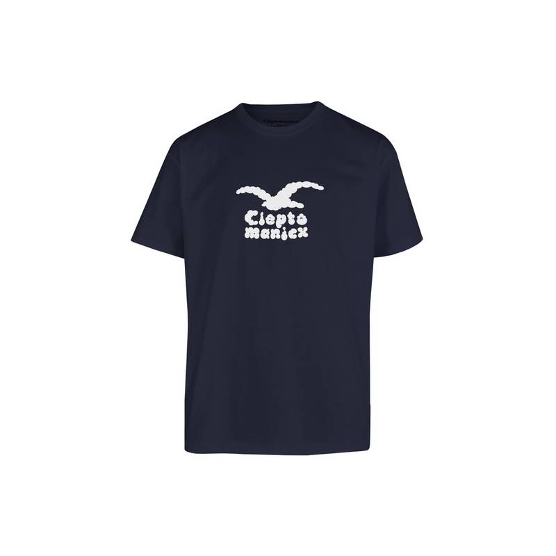 Cleptomanicx Clouds Printshirt Herren
