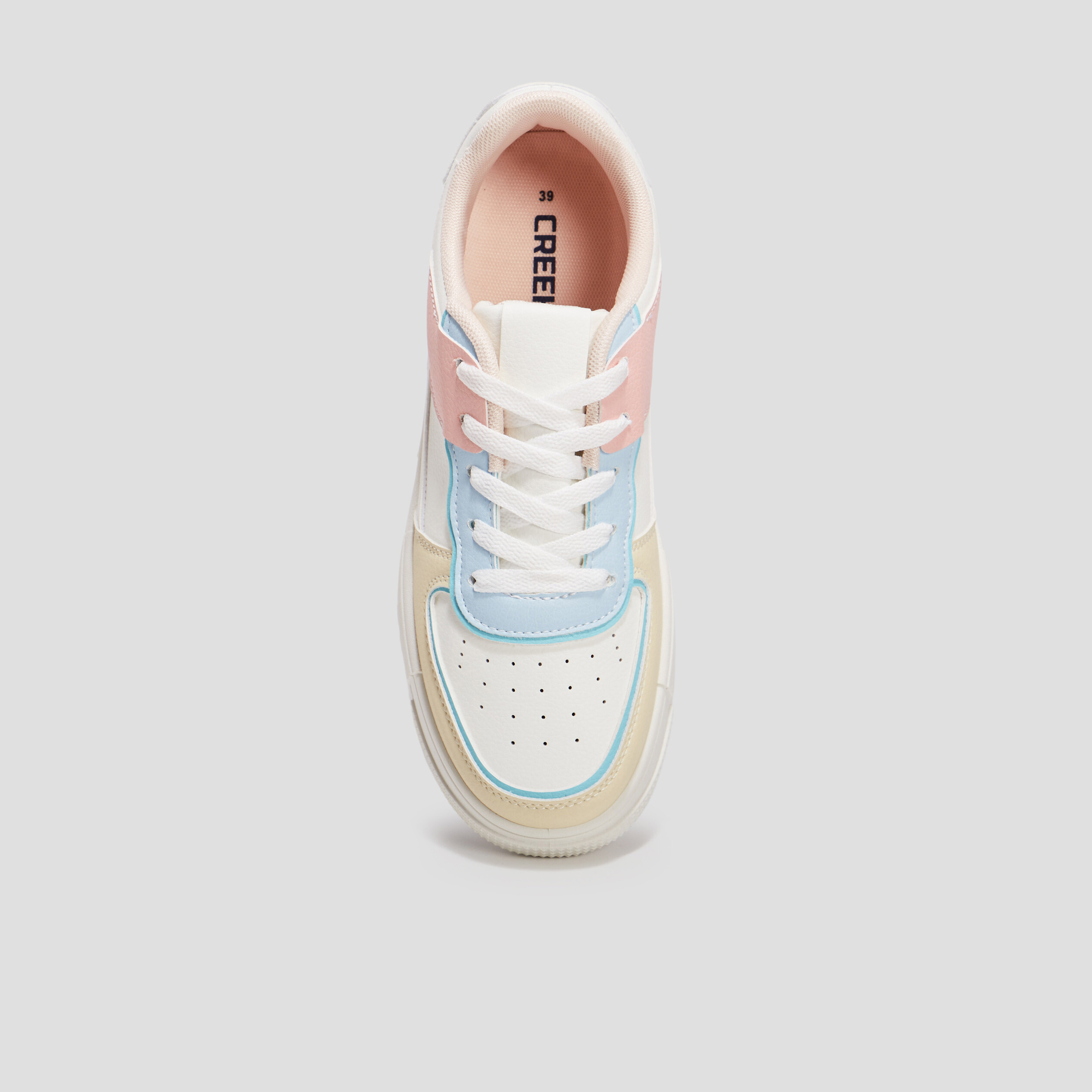 Tennis à lacets Creeks multicolore femme | La Halle