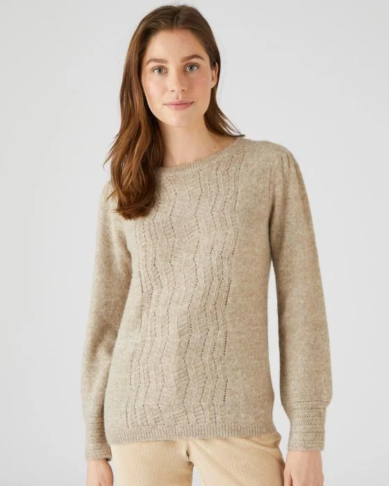 Pull mélange alpaga