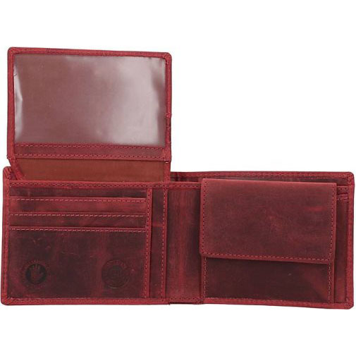 Greenburry Vintage Geldbörse Leder 13 cm