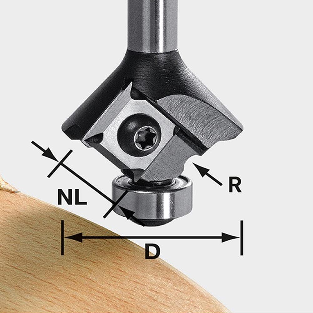 Cortador de arredondamento FESTOOL com lâmina dupla face R2 499809