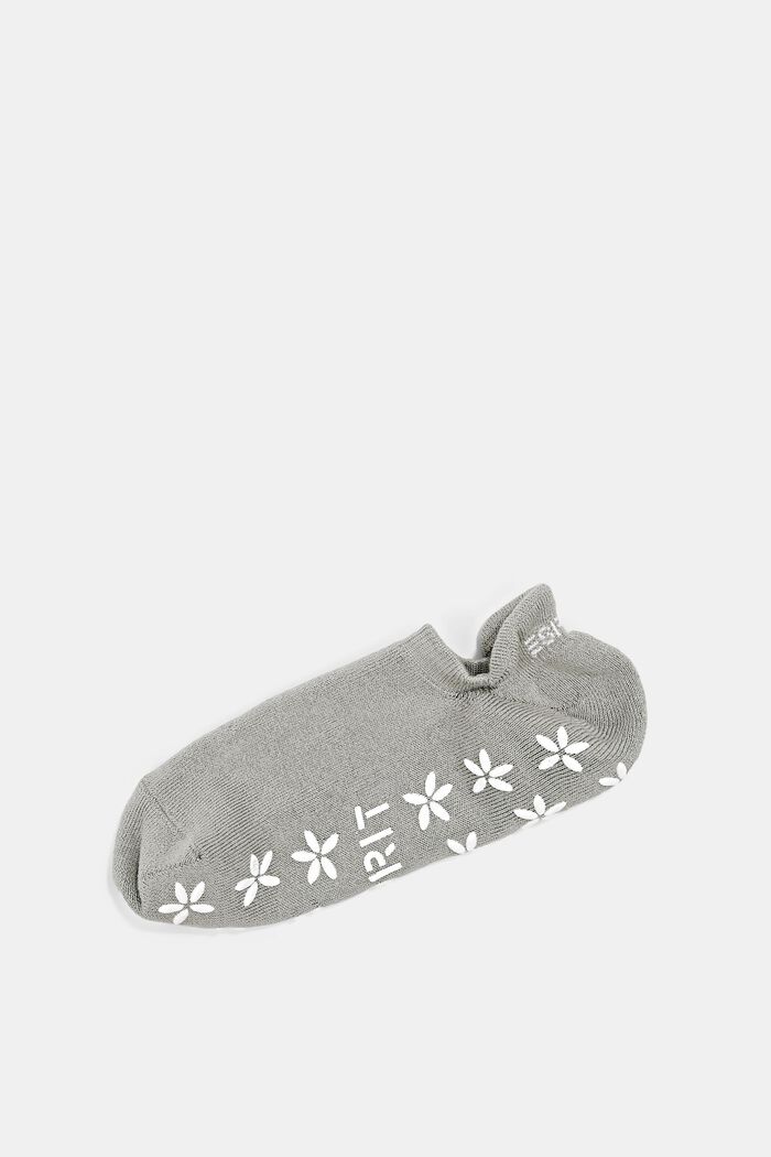 Rutschfeste Kurzsocken, Materialmix mit Bio-Baumwolle