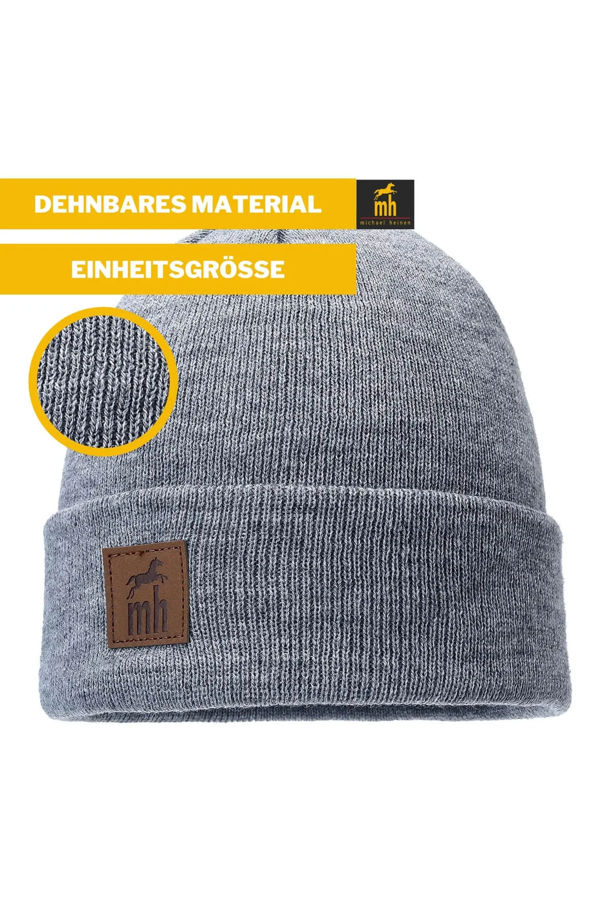 Michael Heinen  Wintermütze Beanie warm und modisch