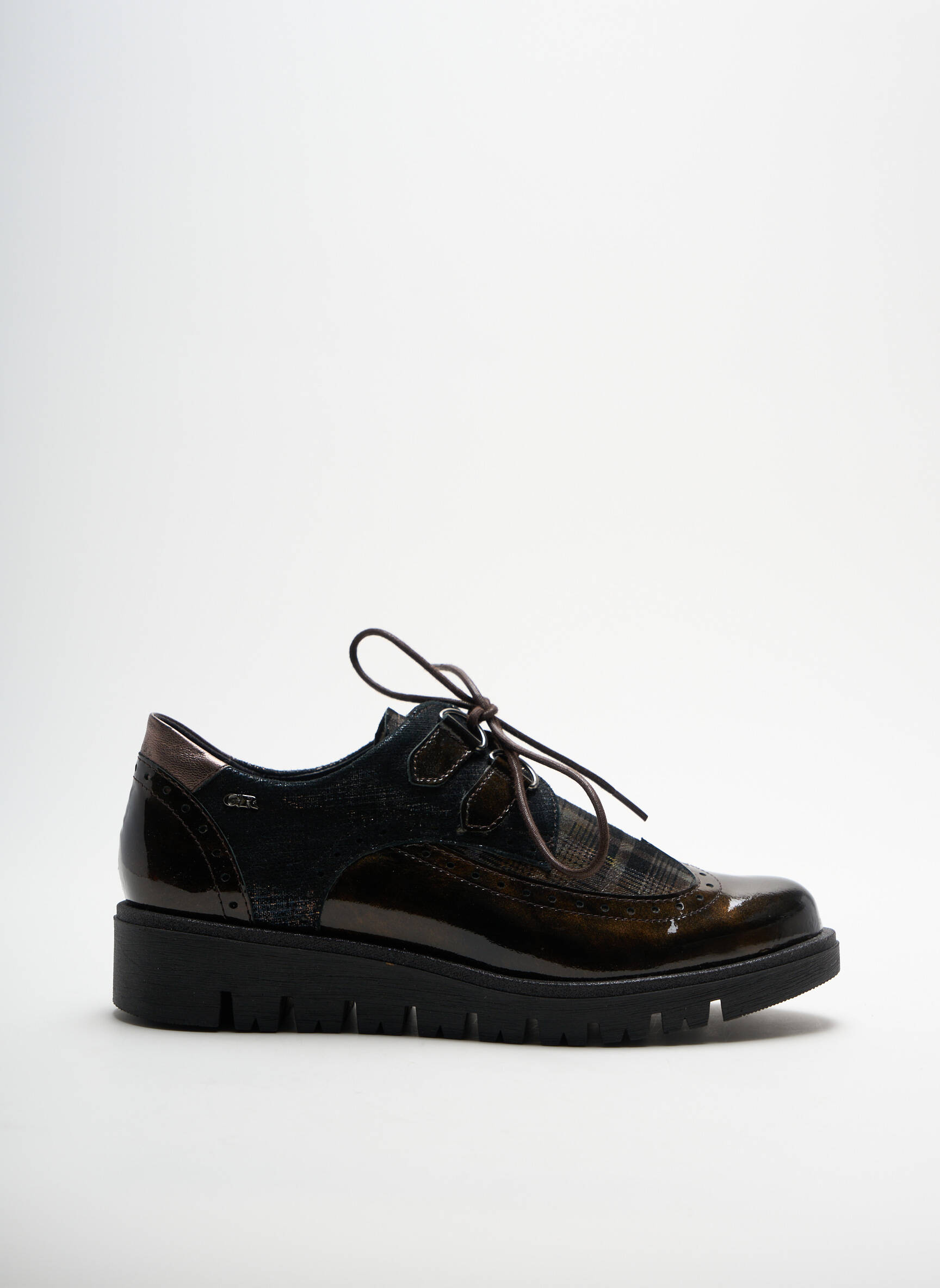 Geo Reino Derby Femme couleur marron