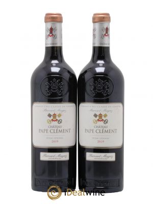 Château Pape Clément Cru Classé de Graves  2019 - Lot de 2 Bouteilles