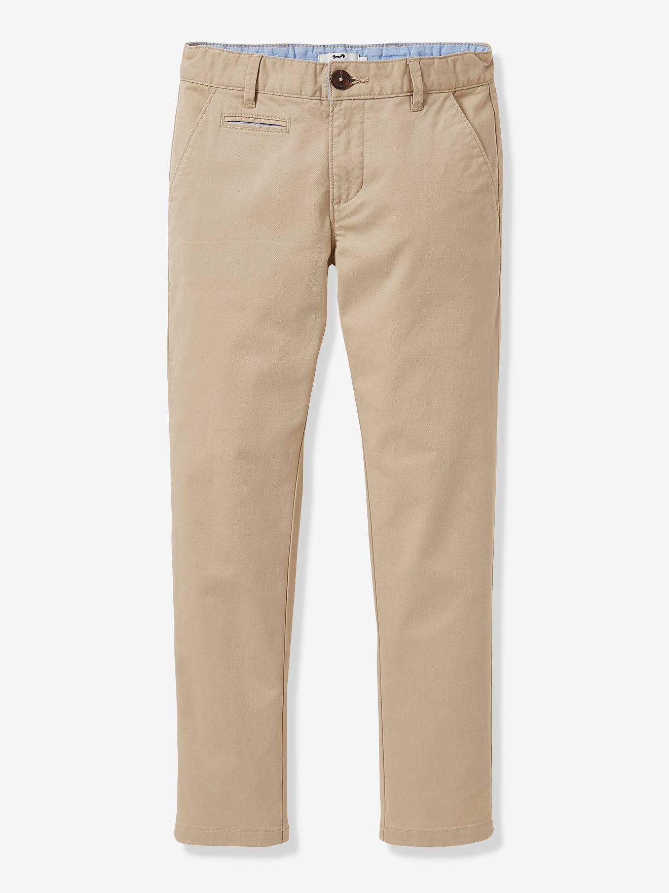 Chino garçon CYRILLUS kaki