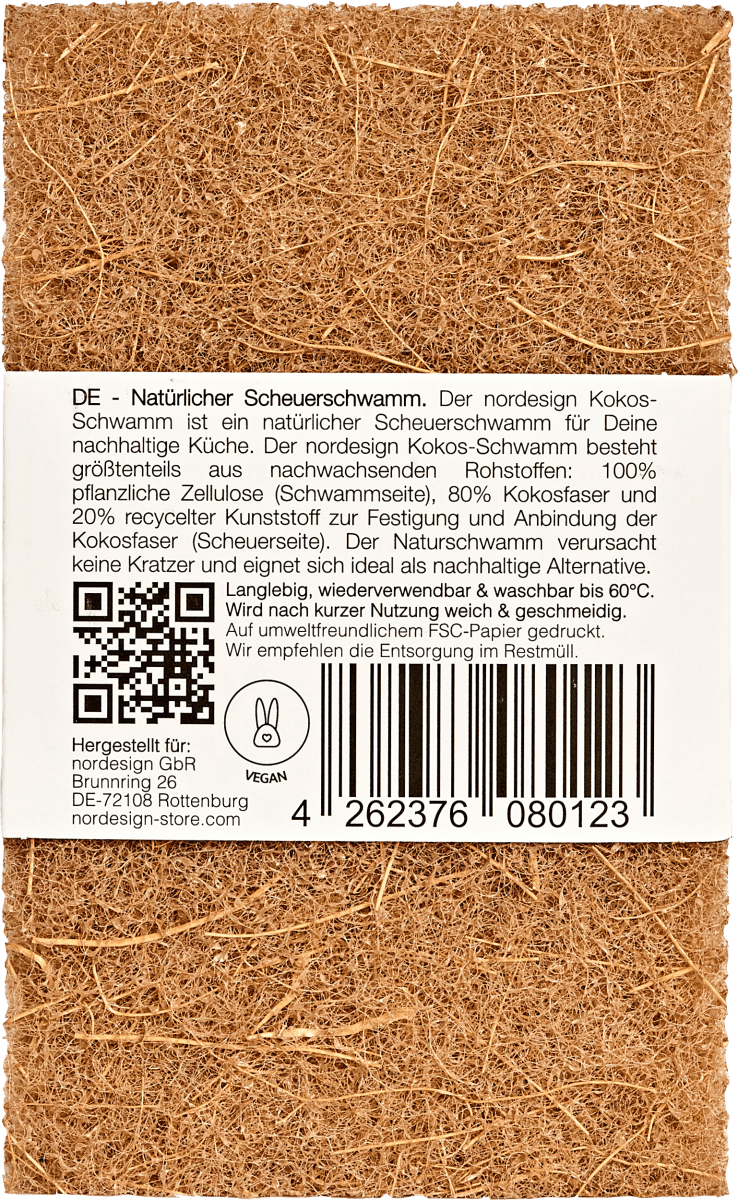Geschirrschwamm Kokos, 2 St