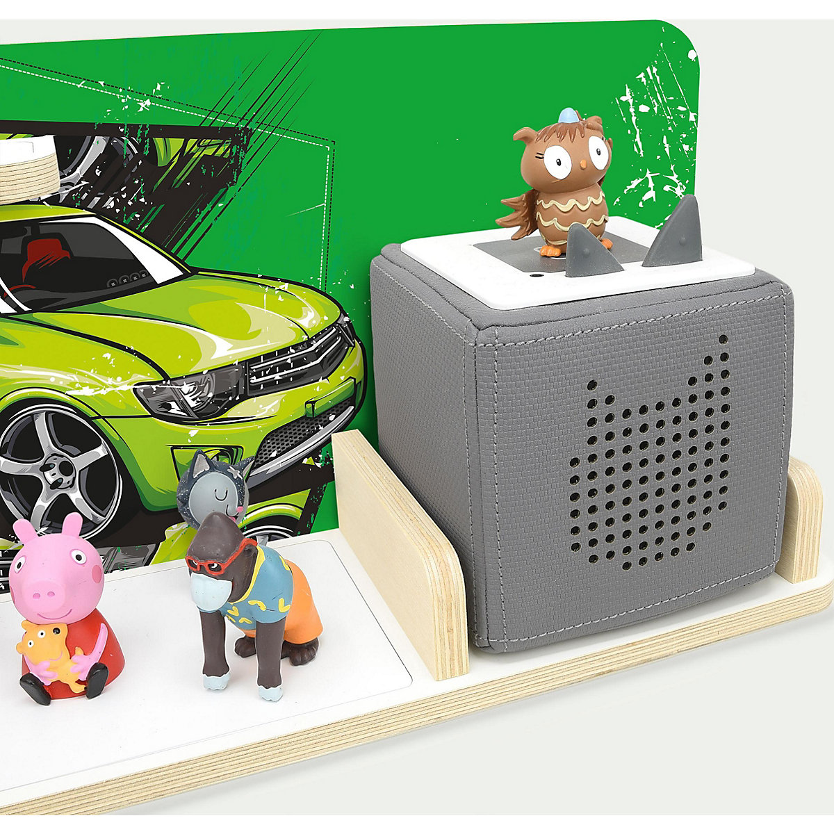 Regal für Musikbox Autotruck, klein - geeignet für Toniebox