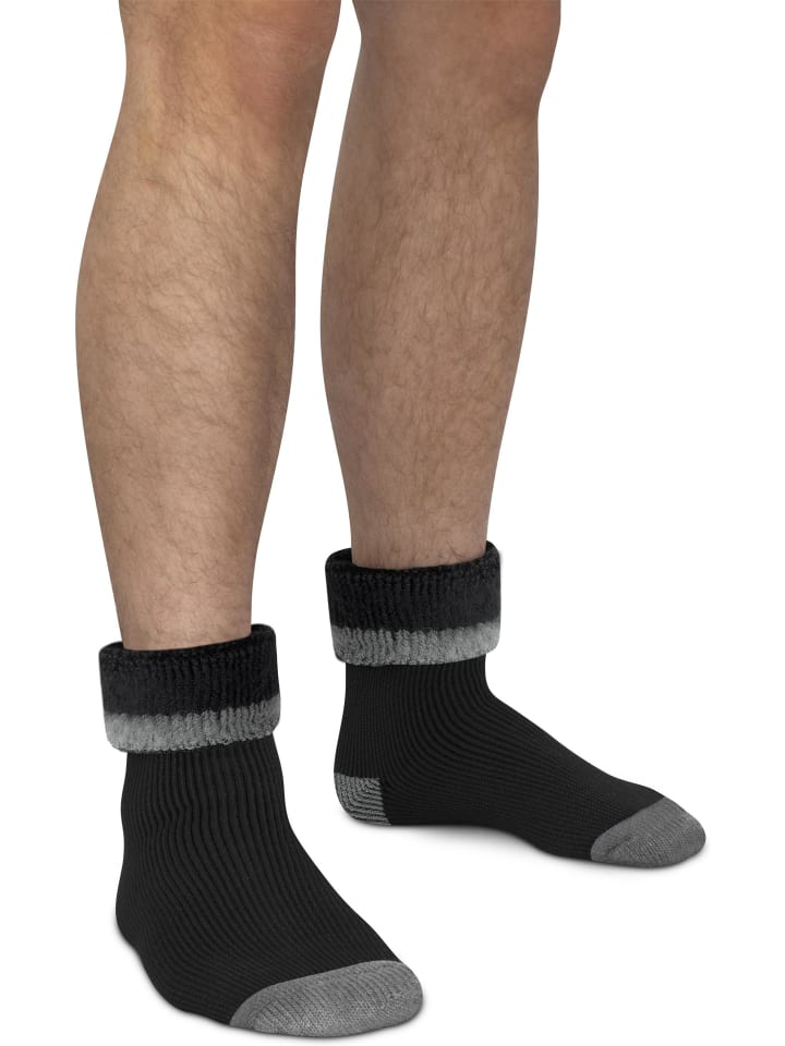 Polar Husky 1 Paar Wintersocken Extrem Hot in Schwarz/Grau günstig kaufen
