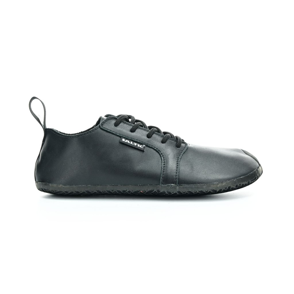 Saltic Fura Schwarz Nappa Barfußsneakers