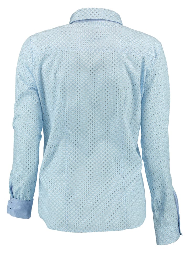 OS-Trachten Trachtenbluse Prucra in hellblau/bleu günstig kaufen
