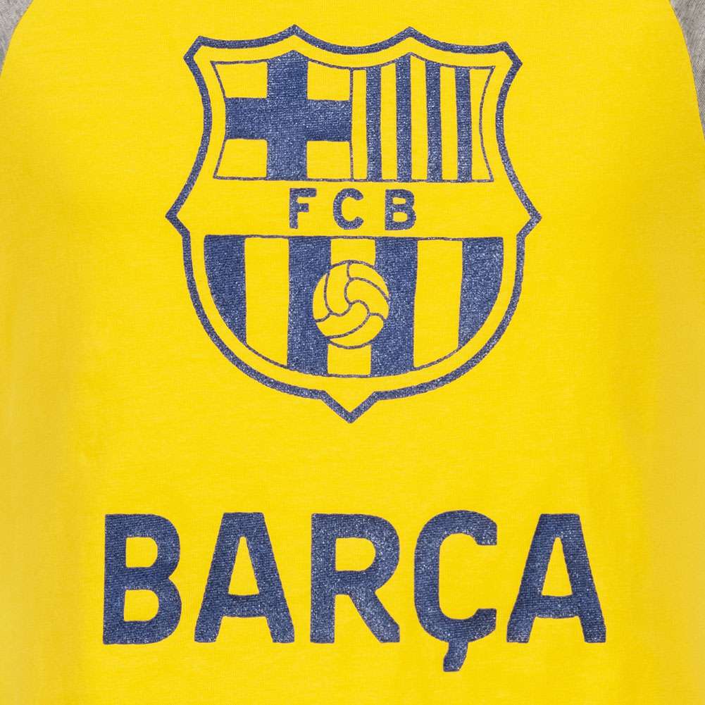 FC Barcelona Vintage Mädchen T-Shirt FCB-3-112B