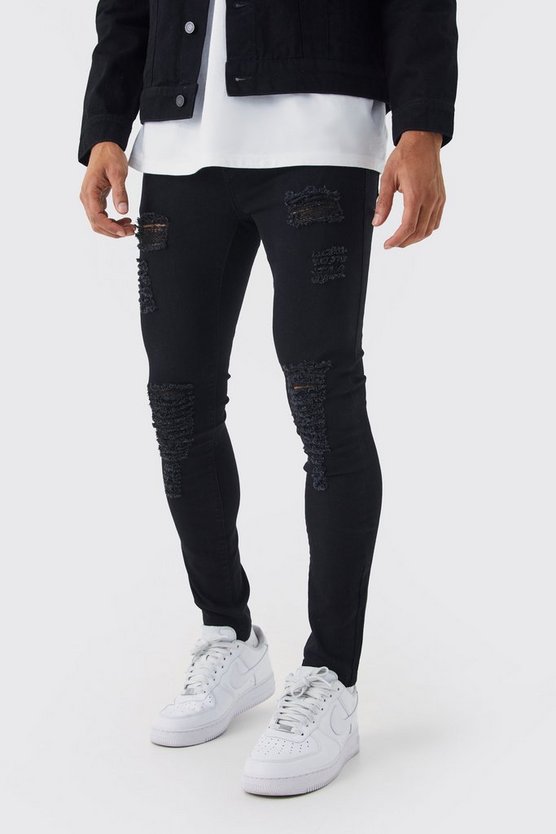 Super Skinny Jeans mit Rissen